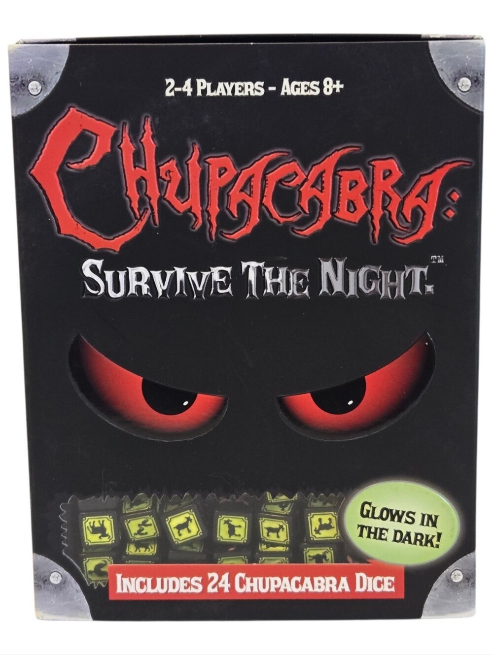 Chupacabra Survive the Night - Dice Game Glow in the Dark **COMPLETE**